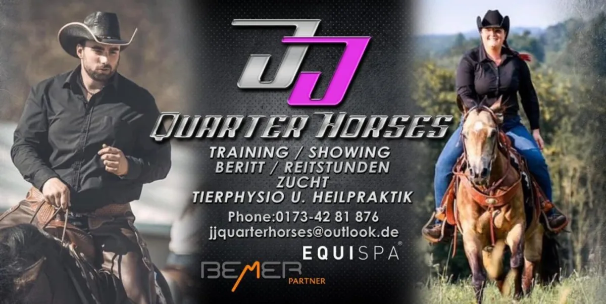 Porträt von JJ Quarter Horses, Westernreittrainer im SaddleWorld-Trainerprogramm