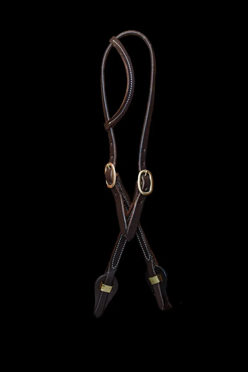 Custom-Made-Kopfstück von SaddleWorld, handgefertigt